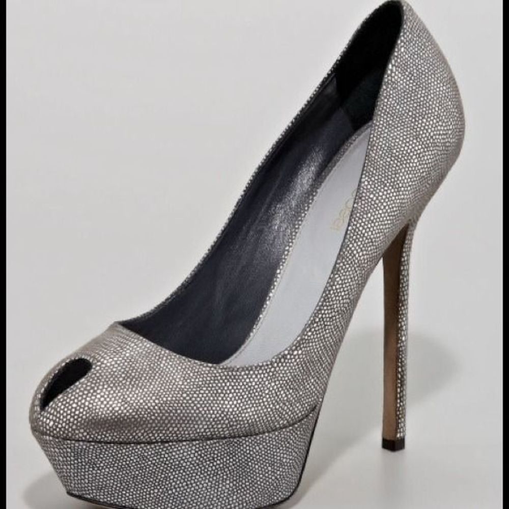Sergio Rossi Zinco Cachet Platform Pump 10.5 NWT - Picture 2 of 4